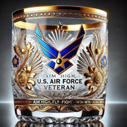 Ribili Veteran Tribute Glass